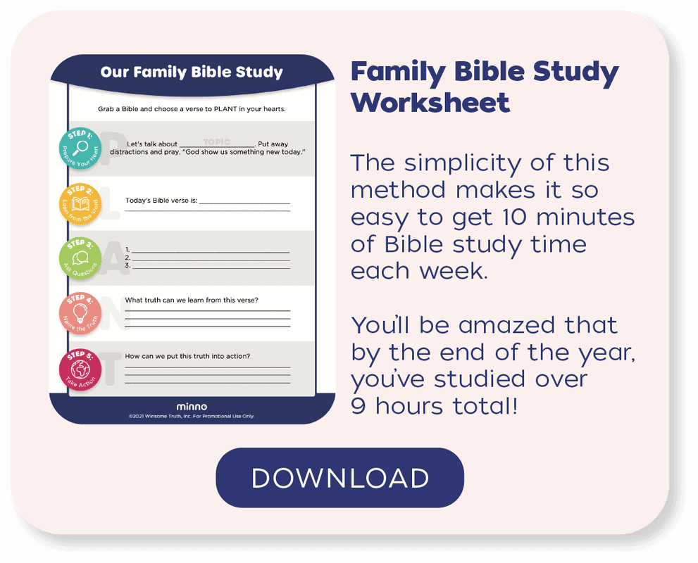 family bible study template orig - Zion Lutheran Church